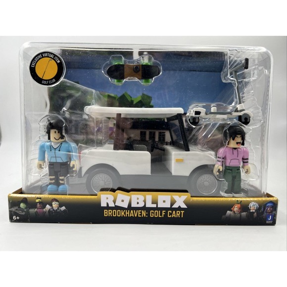Jazwares Toys Roblox Celebrity Collection Brookhaven Golf Cart
